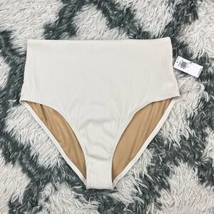 NWT Old Navy Women's Beige Bikini Bottom Size Medium